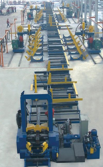 H型钢重钢生产线