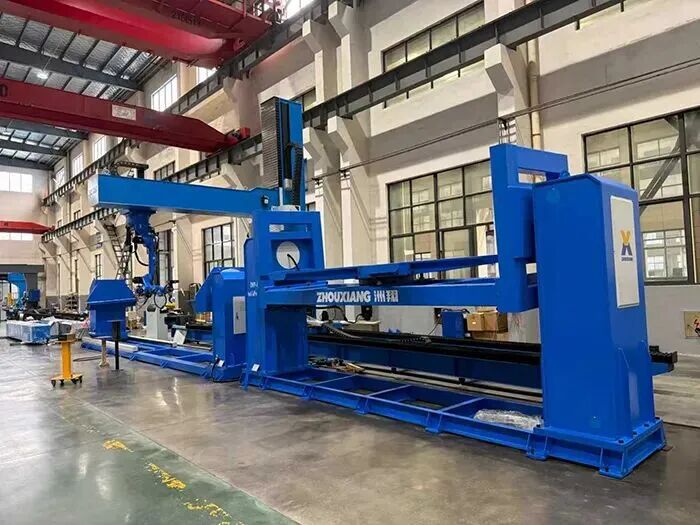 洲翔悬臂式焊接机器人：钢结构智能升级的首选利器